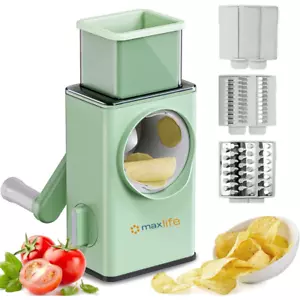 Rotary Cheese Grater, Vegetable Slicer, Cutter for Fruit, Cookie, Oreo, Nuts - Picture 1 of 7
