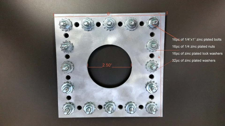 Placa radial de tierra de antena para radiales GP/Vertical 16/32 Foto 1 de 1