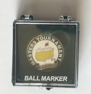 2007 Masters golf Ball Marker zach johnson wins augusta national pga - Picture 1 of 12