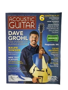 Acoustic Guitar Magazine August 2006 Dave Grohl Foo Fighters Very Good - Picture 1 of 7