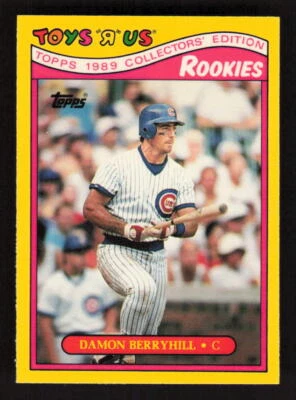 1989 Topps Toys "R" Us Rookies #4 Damon Berryhill Chicago Cubs - Image 1 of 2
