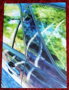 2000 LEXUS RX300 Sales Brochure UK Market - Almost Mint Condition - Picture 1 of 14