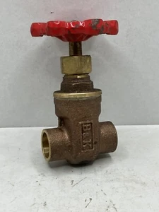Mueller B&K 1/2" Messing Absperrschieber Innengewinde 200 WOG 100-453HC - Bild 1 von 5