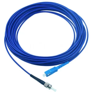 10M Armored Cable Fiber Patch Cord SC to ST SM 9/125 3.0mm Single Core Simplex - Afbeelding 1 van 1