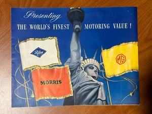 NUFFIELD EXPORTS LIMITED Brochure - MORRIS - RILEY - MG - Picture 1 of 13