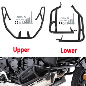 Engine Guard Upper+Lower Crash Bar Protector For Honda NT1100 NT 1100 2022-2024 - Picture 1 of 10