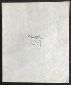 CADILLAC USA Car Sales Brochure For 1971 FLEETWOOD De Ville CALAIS - Picture 1 of 5