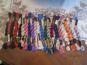 Lot of 21 DMC Perle Cotton #5 , Assorted Colors New - Picture 1 of 1