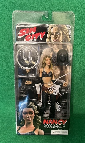 Frank Miller's SIN CITY - NANCY, Color Variant Action Figure, NECA ReelToys, NEW Cover