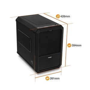 Zalman M1 PC Case Mini-ITX M/B ATX-PSU support USB3.0 Mini CASE top vent system - Picture 1 of 12