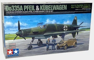 Tamiya 1/48 Tamiya DORNIER DO335A PFEIL w/ Kubelwagen - Picture 1 of 1