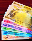 Uganda Shilling SET of 88,000 in NEW UGANDA Money - UNC 2024 UGX Currency