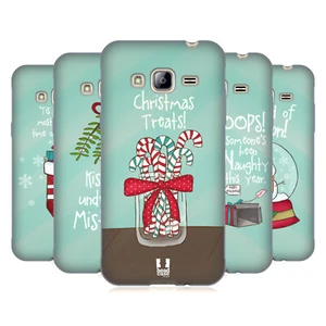 HEAD CASE DESIGNS HOLIDAY CRAZE SOFT GEL CASE FOR SAMSUNG PHONES 3 - Picture 1 of 12