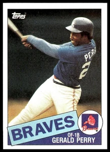Gerald Perry 1985 Topps #219 - Imagen 1 de 2