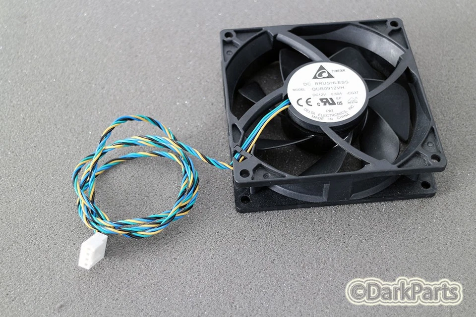 IBM Lenovo FRU 03T9902 Case Fan Delta QUR0912VH-CG37 92mm - Image 1 of 1