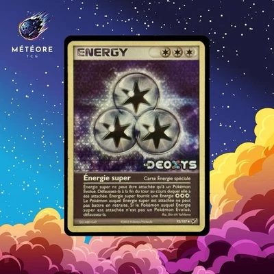 Carte Pokémon Énergie Super 93/107 Reverse Ex Deoxys FR - Photo 1/2
