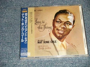NJAT KING COLE Japan 1997 TOCJ-6113 PROMO SEALED CD+Obi Love Is The Thing (And - Imagen 1 de 3