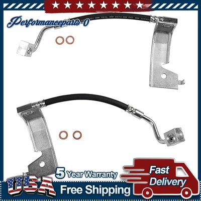 Manguera hidráulica de freno trasero Sunsong 2x para Ford Mustang 1994 1995 1996 1997 1998 Foto 1 de 4