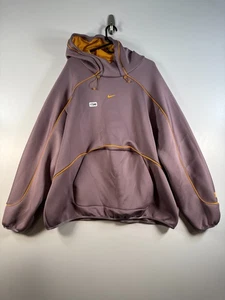 Nike Uomo Project F.R.O.G. Felpa con cappuccio oversize pesca taglia 3XL 31,5x30,5 - Foto 1 di 13