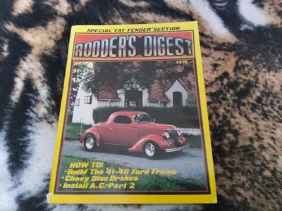 Summer 1985 RODDER'S DIGEST, hot rod, Nats North, Merc-Deuce Reunion, Bonneville - Image 1 of 3