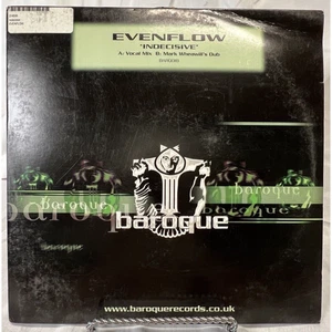 Evenflow - Indecisive - DJ Single 12" Progressive Trance Baroque Records - Picture 1 of 8