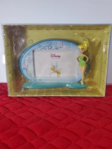 DISNEY Tinker Bell 4" X 6" GLASS Photo Frame - New In the Box - Picture 1 of 11