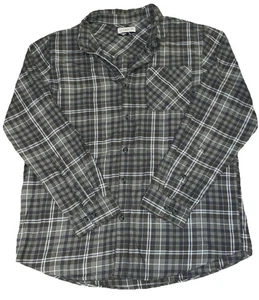 Magellan Outdoors Shirt Mens L EUC Green Plaid Long Sleeve Classic Fit Adventure - Picture 1 of 3