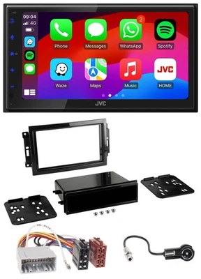 JVC Bluetooth 2DIN MP3 DAB USB Autoradio für Chrysler PT Cruiser 300C Dodge Jeep - Bild 1 von 4