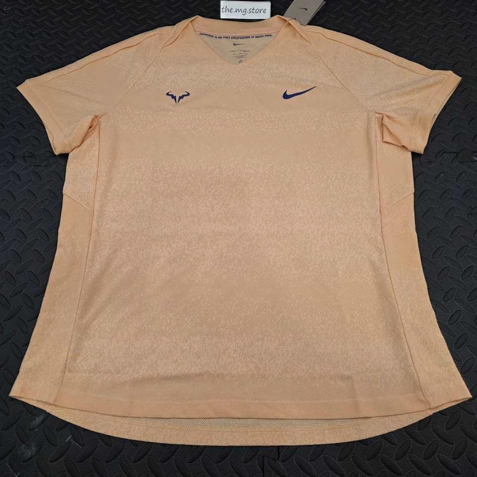 Nike Court Rafa Nadal Tennis Dri-Fit ADV Shirt Top Men's Size Small FD5409-777