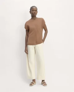 Top Everlane Drape en Butterlite Talla 12 Marrón Algarroba Nuevo con Etiquetas - Imagen 1 de 4