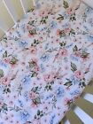 English Garden Baby  Cot & Cot Bed Fitted Sheet 100% Cotton, Flowers Nursery