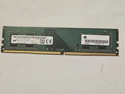 HP 854912-001 4GB RAM 1RX16 DDR4 PC4-2400T FREE SHIP - Image 1 of 4