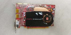 ATI FirePro V3750 256mb Graphic Card PCIe X16 DisplayPort DVI FREE SHIPPING! - Picture 1 of 5