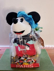 disneyland paris mickey mouse plush in a bag. RARE! - Picture 1 of 10