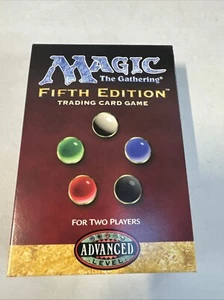 Magic the Gathering MTG: 5th Edition Rule Book / Play Guide & Original Box RARE - Picture 1 of 4