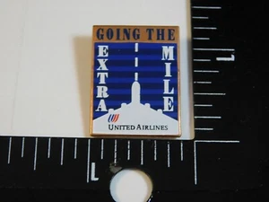 GOING THE EXTRA MILE UNITED AILINES PIN - Picture 1 of 2