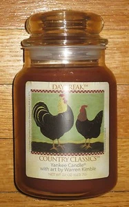 Yankee Candle - DAYBREAK - 22 oz - WARREN KIMBLE COLLECTION - Coffee Scented!! - Picture 1 of 6