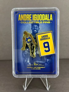 Golden State Warriors 2025 ANDRE IGUODALA Jersey Retirement Pin Set 2/23/ 25 NEW - Picture 1 of 2