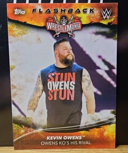 2021 WWE Superstars - #196 - Flashback - Kevin Owens - Topps