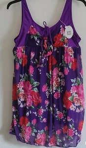 NWT Women's HOTOUCH SWIMSUIT Plus Size XXL ONE PIECE DRESS Lace-up Scoop-Neck - Picture 1 of 12