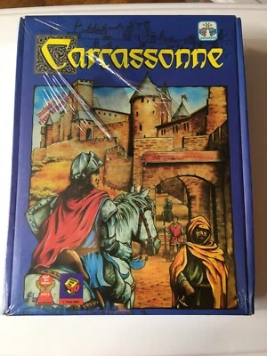 Rio Grande Games Carcassonne Board Game Included River Expansion New Sealed Rare - Image 1 of 2
