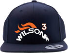 Russell Wilson Denver Broncos Logo Snapback Hat