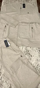 NEW Polo Ralph Lauren Tech Sweatsuit Zip Up Jacket & Joggers Mens Size XXL - Picture 1 of 10