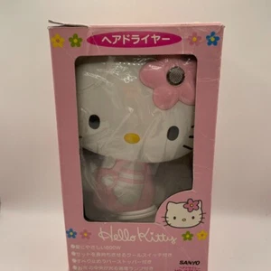 Secador de Pelo Hello Kitty Sanyo Color Rosa AC100V 50/60Hz 800W Raro Japón Limitado - Imagen 1 de 9
