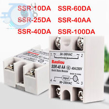 25A/40A/60A SSR-25DA/40DA/60DA Fotek Solid State Relay Module Alloy Heat Sink N