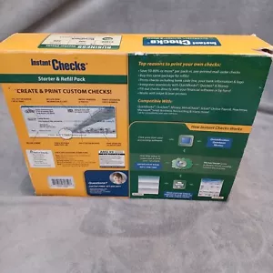 Instant Checks for QuickBooks Quicken & Money Form #1000 Total of 500 8.5" x 11" - Picture 1 of 8