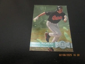RAFAEL PALMEIRO ORIOLES 1996 FLEER METAL UNIVERSE CARD #8 - Picture 1 of 2