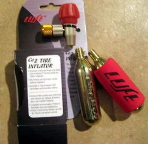 RUBINETTO PER CO2 INFLATOR CON 2 BOMBOLETTE 16 GRAMMI - Imagen 1 de 1