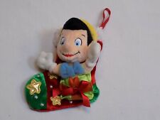 Pinocchio Plush Walt Disney Store Exclusive Stocking Holiday Christmas Ornament