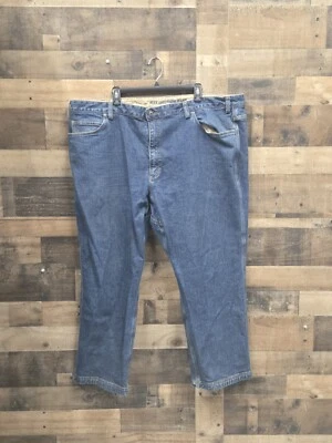 Duluth Trading Jeans Men's 48x28  Flex Ballroom Jeans Dark Wash - Image 1 of 4